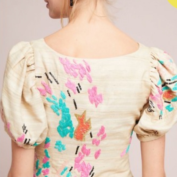 Tracy Reese Silk Garden Shell Top - Picture 2 of 4